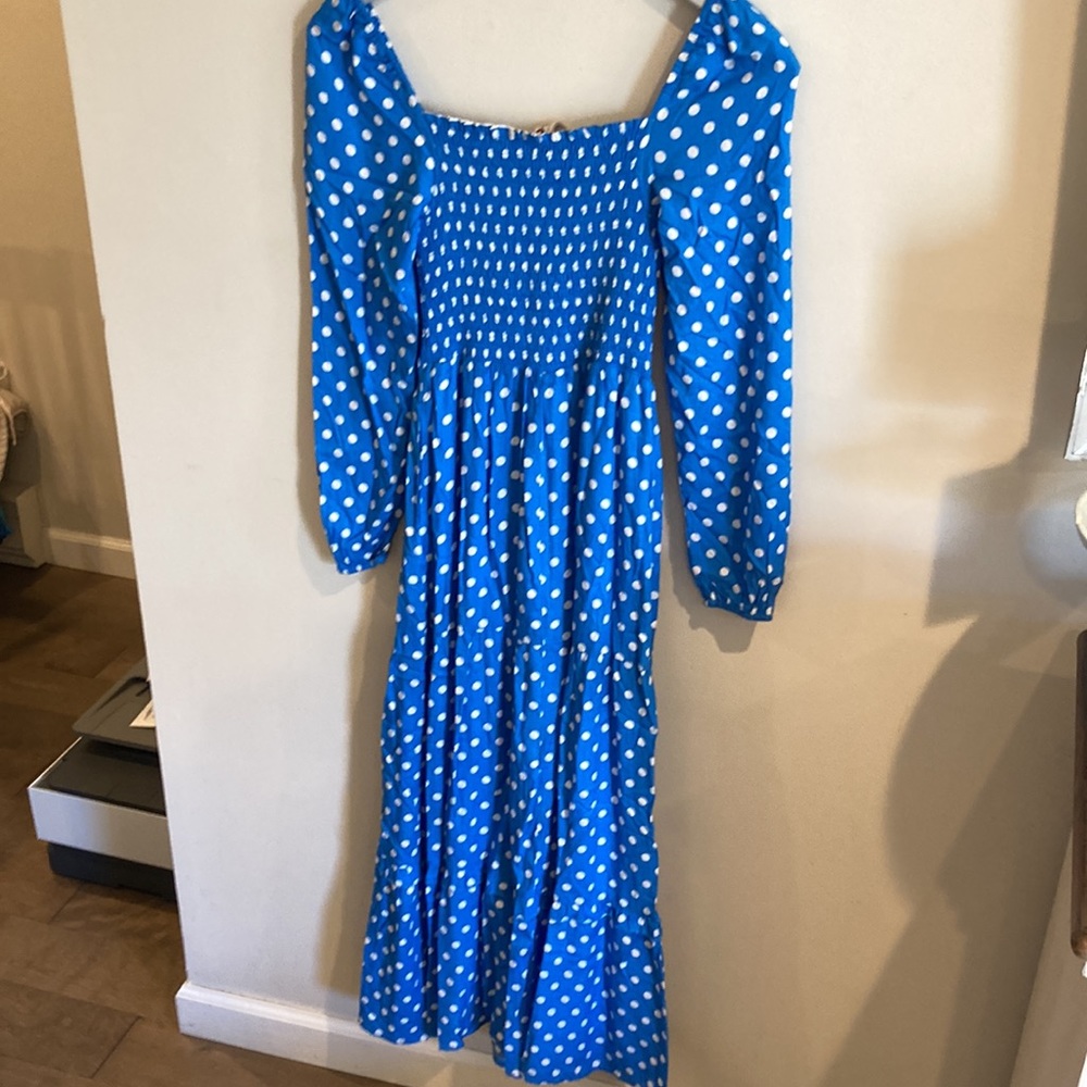 BRAND NEW Dolan Left Coast Laney Polka Dot Maxi Dress Small‎ - Picture 7 of 9